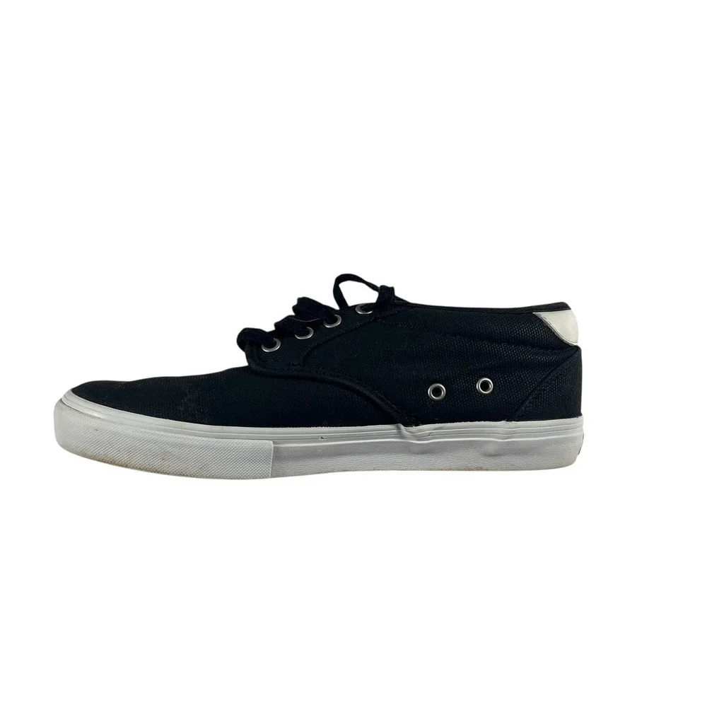 Vans Chukka Low Pro Black Skate Shoes Men's US 10 Used